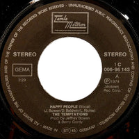 The Temptations : Happy People (7", Single)