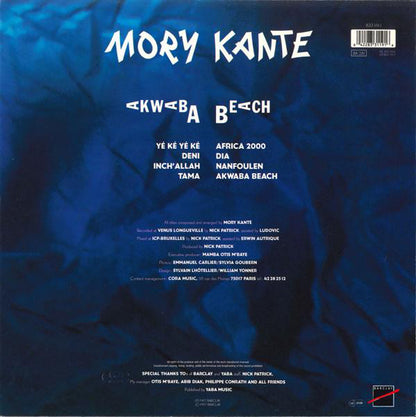 Mory Kante* : Akwaba Beach (LP, Album)