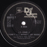 L.L. Cool J* : I Can't Live Without My Radio (7", Single)