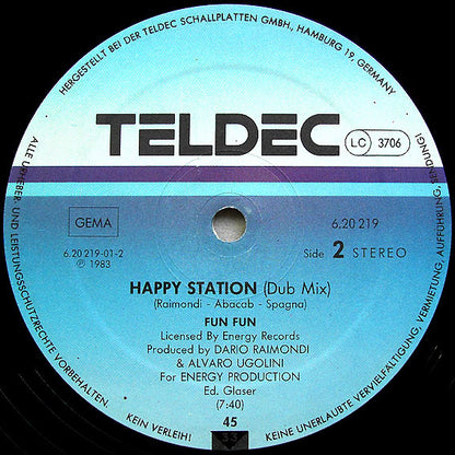 Fun Fun : Happy Station (12", Maxi)