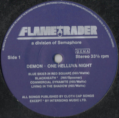 Demon (4) : One Helluva Night - Live In Germany (2xLP, Album)