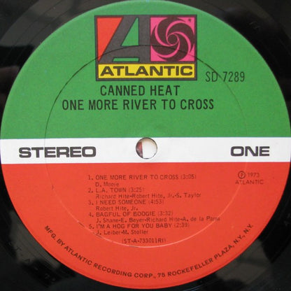 Canned Heat : One More River To Cross (LP, Album, PRC)