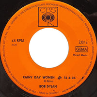 Bob Dylan : Rainy Day Women (7", Single)