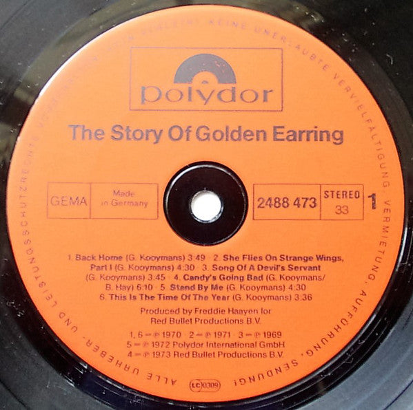 Golden Earring : The Story Of (2xLP, Comp)