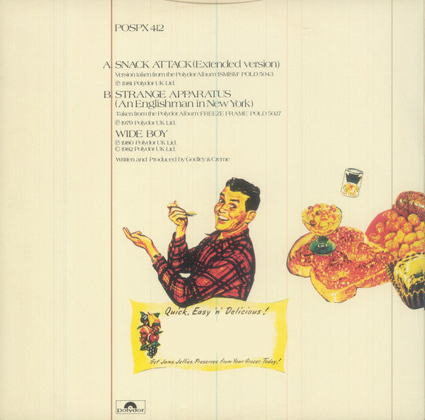 Godley & Creme : Snack Attack (12", Single)