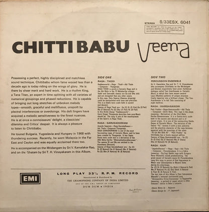 Chitti Babu : Veena (LP, Album)
