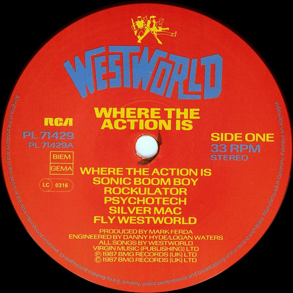 Westworld (2) : Where The Action Is (LP, Album)