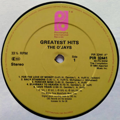 The O'Jays : Greatest Hits (LP, Comp)