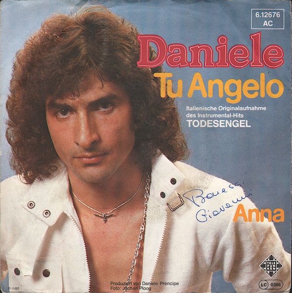 Daniele* : Tu Angelo (7", Single)