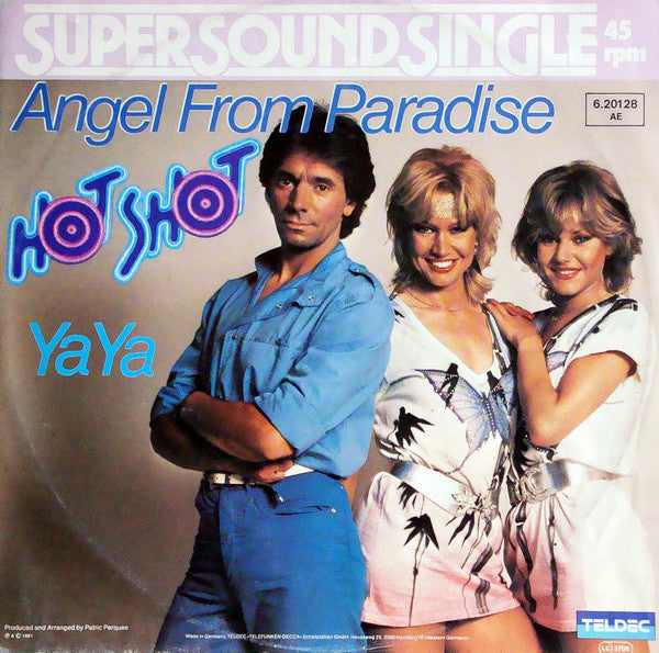 Hot Shot (2) : Angel From Paradise  (12", Single)