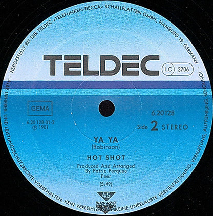 Hot Shot (2) : Angel From Paradise  (12", Single)