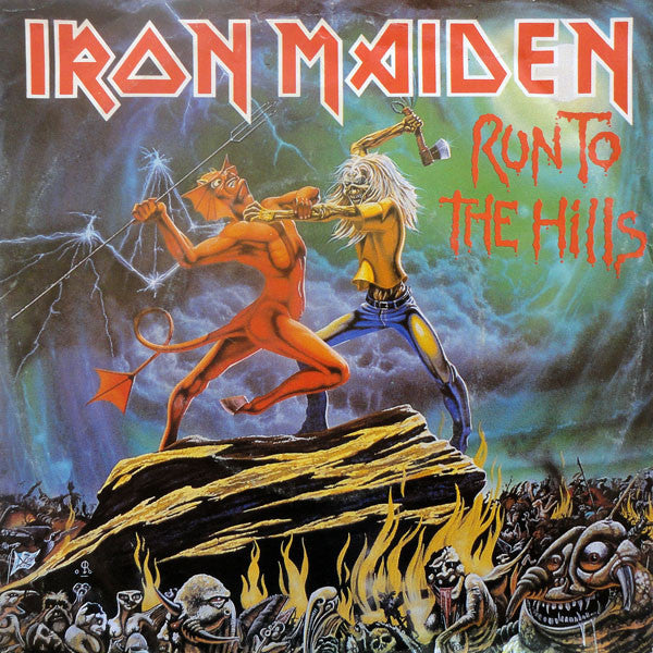 Iron Maiden : Run To The Hills (7", Single)