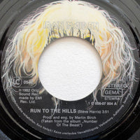 Iron Maiden : Run To The Hills (7", Single)
