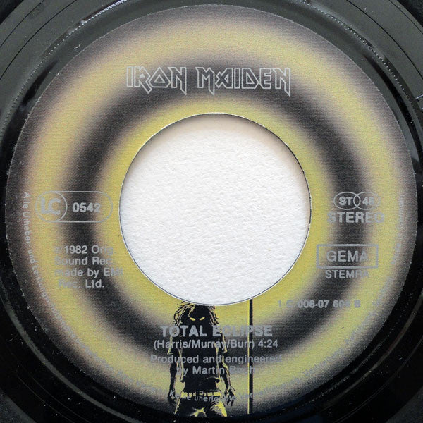 Iron Maiden : Run To The Hills (7", Single)