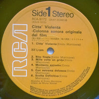 Ennio Morricone : 狼の挽歌 = Città Violenta (Colonna Sonora Originale Del Film) (LP, Album, RE)