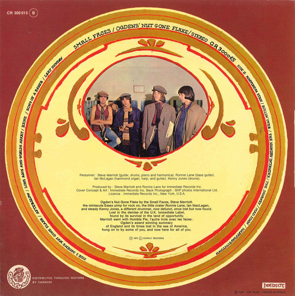 Small Faces : Ogdens' Nut Gone Flake (LP, Album, RE)
