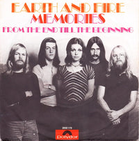Earth And Fire : Memories (7", Single)