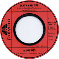 Earth And Fire : Memories (7", Single)