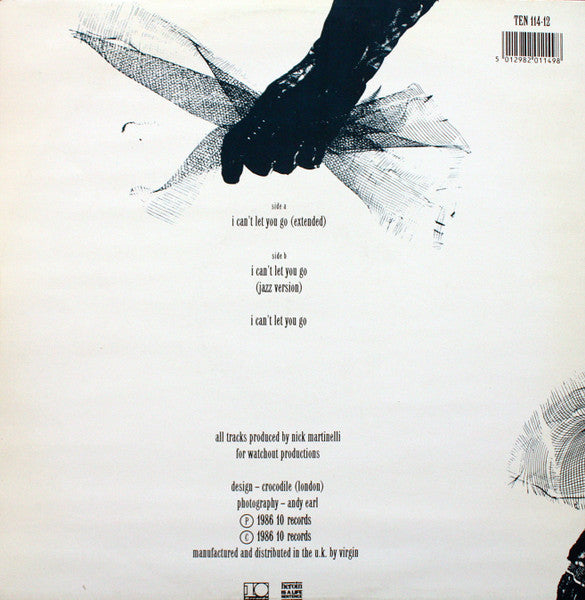 52nd Street : I Can't Let You Go (12")