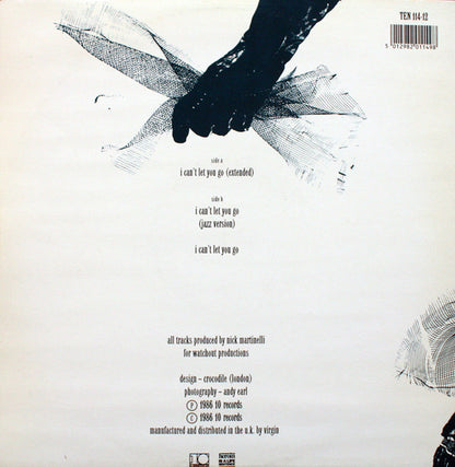 52nd Street : I Can't Let You Go (12")