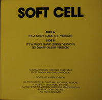 Soft Cell : It's A Mug's Game (12")