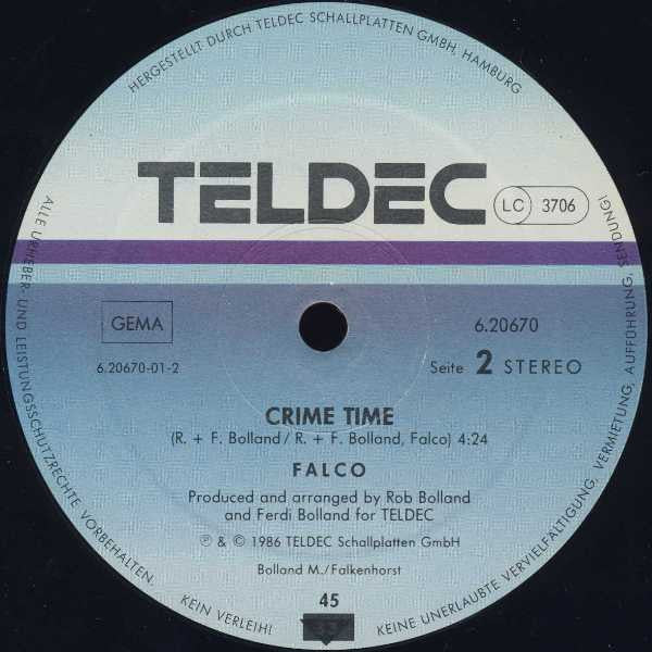 Falco : Coming Home (Jeanny Part 2, Ein Jahr Danach) (12", Maxi)