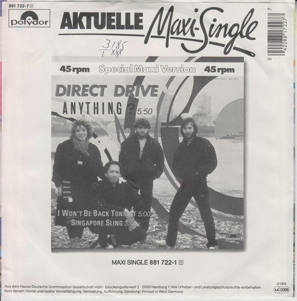 Direct Drive (3) : Anything? (7")