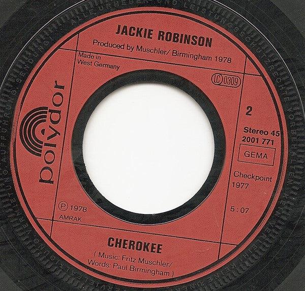 Jackie Robinson : Tilt & Boogie (7", Single)