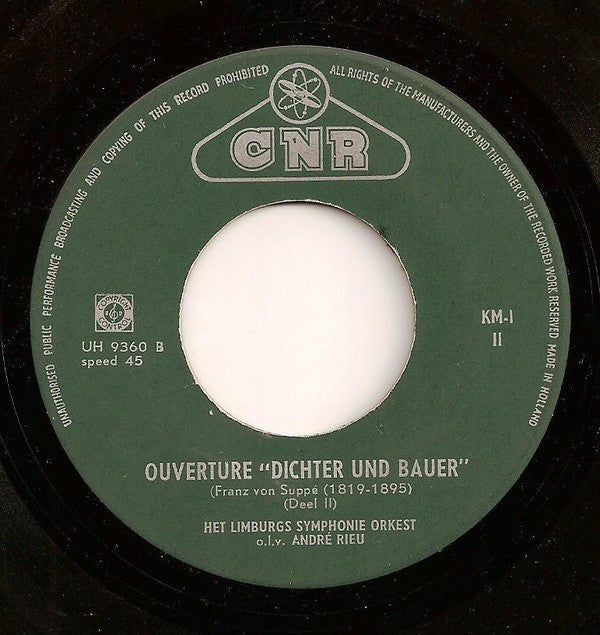 Limburgs Symfonie Orkest o.l.v.  André Rieu (2) : Ouverture "Dichter Und Bauer" (7", Single)