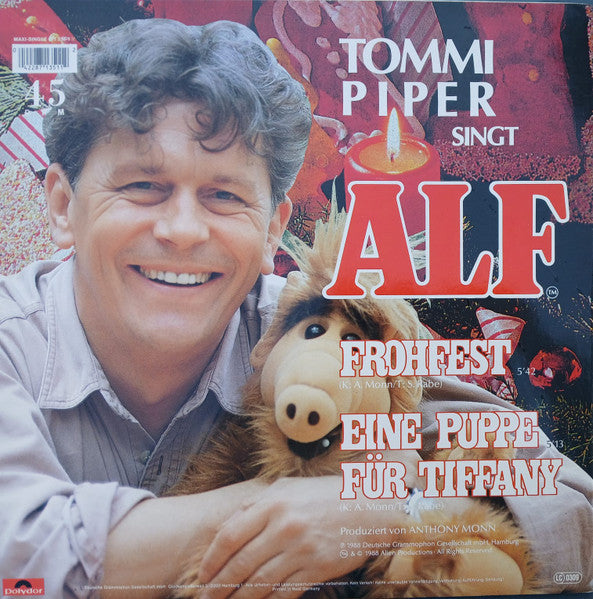 Tommi Piper* Singt ALF (2) : Frohfest (12", Maxi)