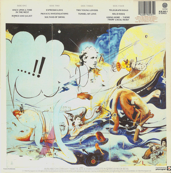 Dire Straits : Alchemy - Dire Straits Live (2xLP, Album, Gat)