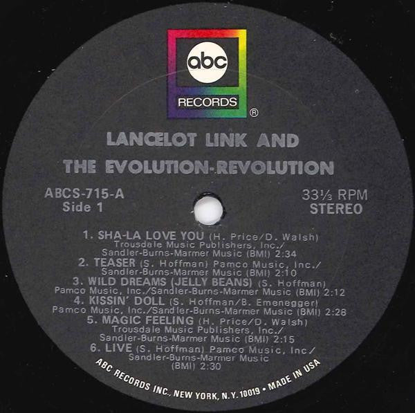 Lancelot Link And The Evolution Revolution : Lancelot Link And The Evolution Revolution (LP, Album, Gat)