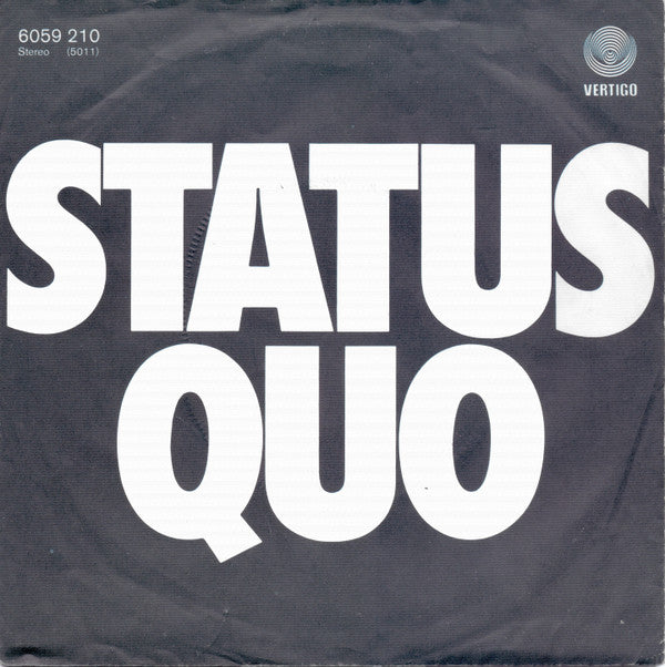 Status Quo : Again And Again (7", Single)