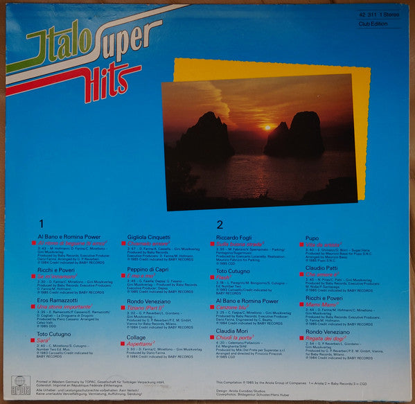Various : Italo Super Hits (LP, Comp, Clu)