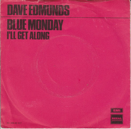 Dave Edmunds : Blue Monday (7", Single)