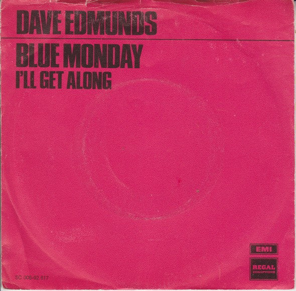 Dave Edmunds : Blue Monday (7", Single)