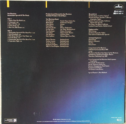 Van Morrison : Inarticulate Speech Of The Heart (LP, Album)