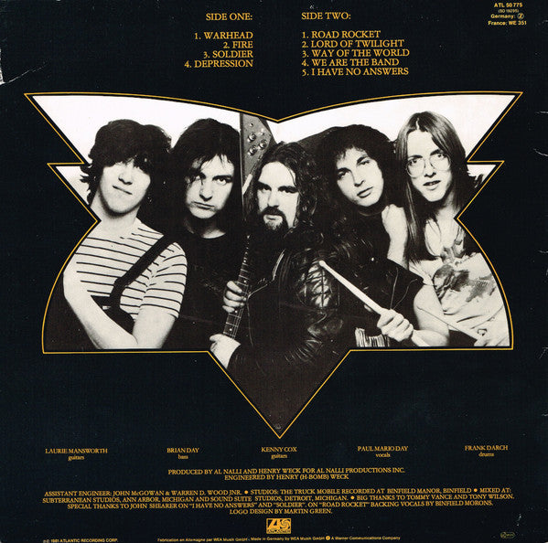 More (4) : Warhead (LP, Album)