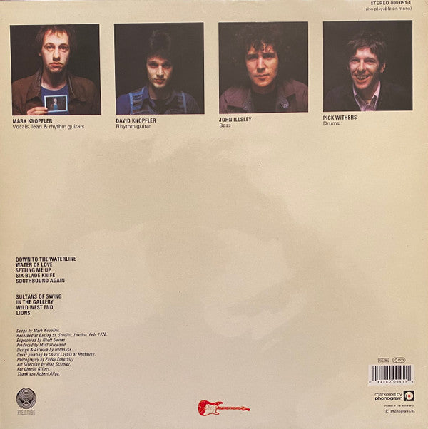 Dire Straits : Dire Straits (LP, Album, RE)