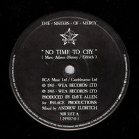 The Sisters Of Mercy : No Time To Cry (12", Single)