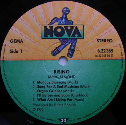 Mark-Almond : Rising (LP, Album, RE)
