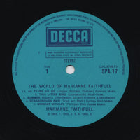 Marianne Faithfull : The World Of Marianne Faithfull (LP, Comp)
