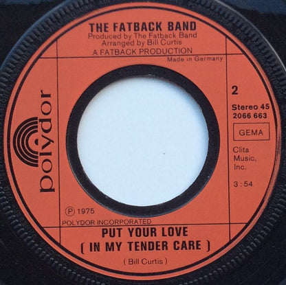 The Fatback Band : Spanish Hustle (7", Single)