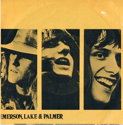 Emerson, Lake & Palmer : Lucky Man / Knife-Edge (7", Single, RE)