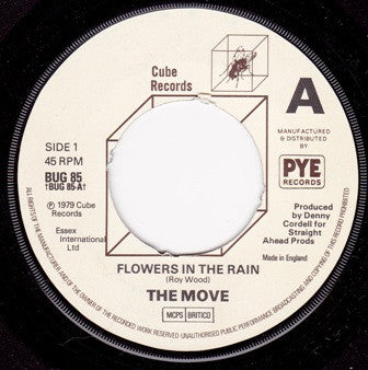 The Move : Flowers In The Rain (7")