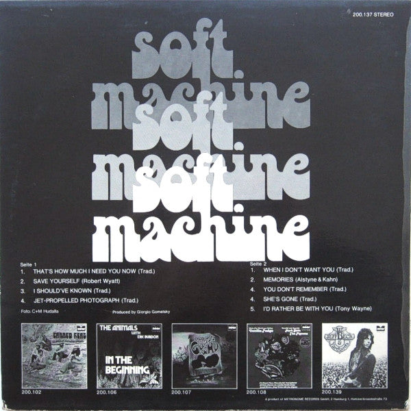 Soft Machine : Soft Machine (LP)