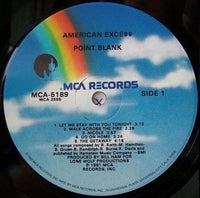 Point Blank (9) : American Exce$$ (LP, Album, Glo)