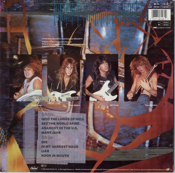 Megadeth : So Far, So Good... So What! (LP, Album)