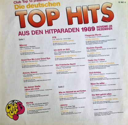 Various : Club Top 13 - Die Deutschen Top Hits - November/Dezember '89 (LP, Comp)