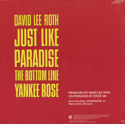 David Lee Roth : Just Like Paradise (12", Single)